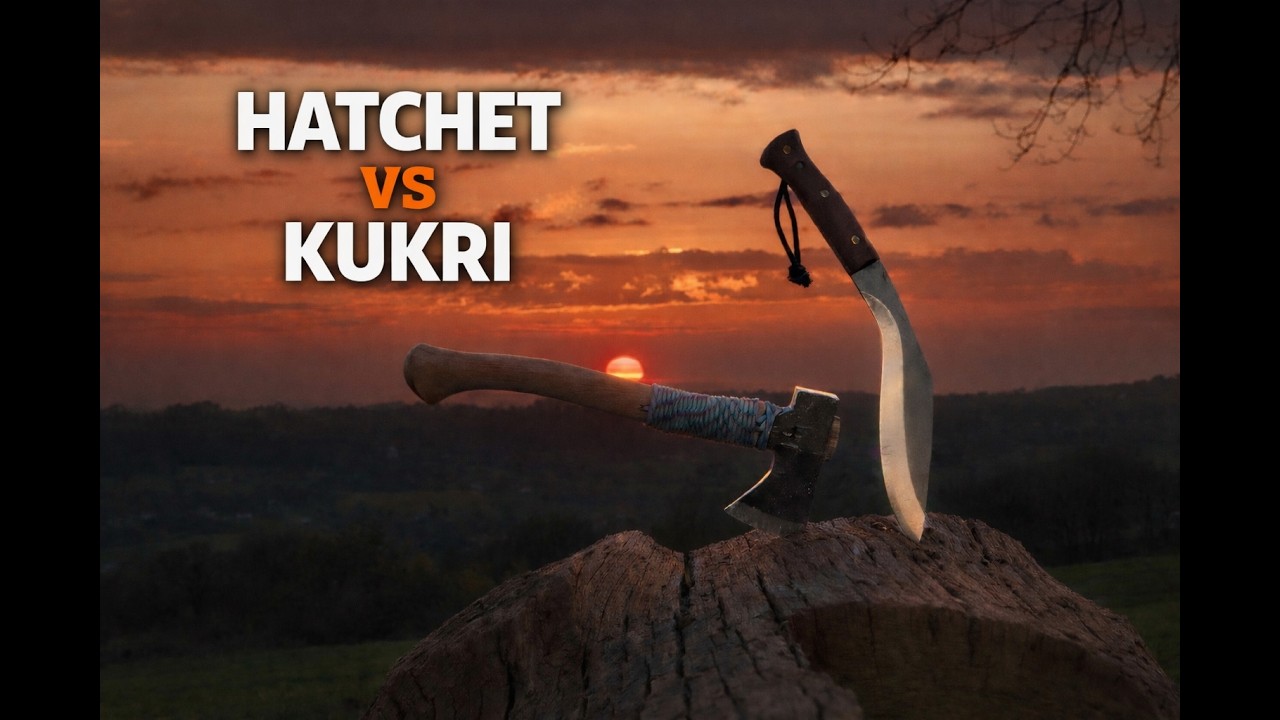 Hatchet vs Kukri