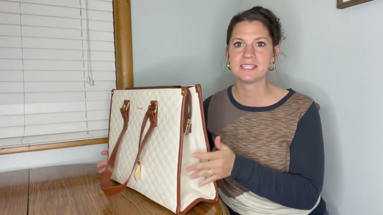 LOVEVOOK 2-in-1 Laptop & Lunch Tote Bag – Insulated & Stylish #LOVEVOOKLunchTote