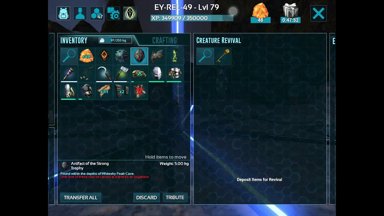 4 artifact rewards | Ark Mobile |