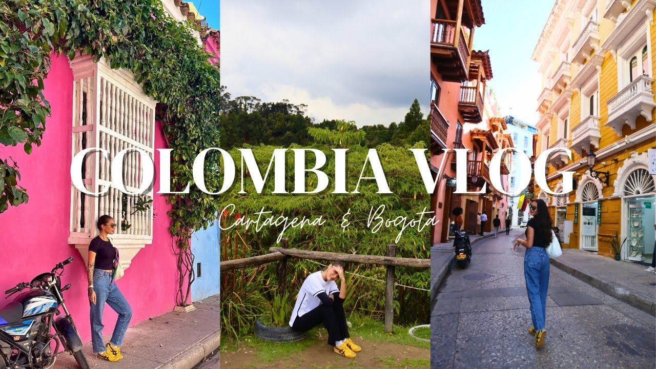 Colombia Vlog | Travel with me to Cartagena and Bogota!