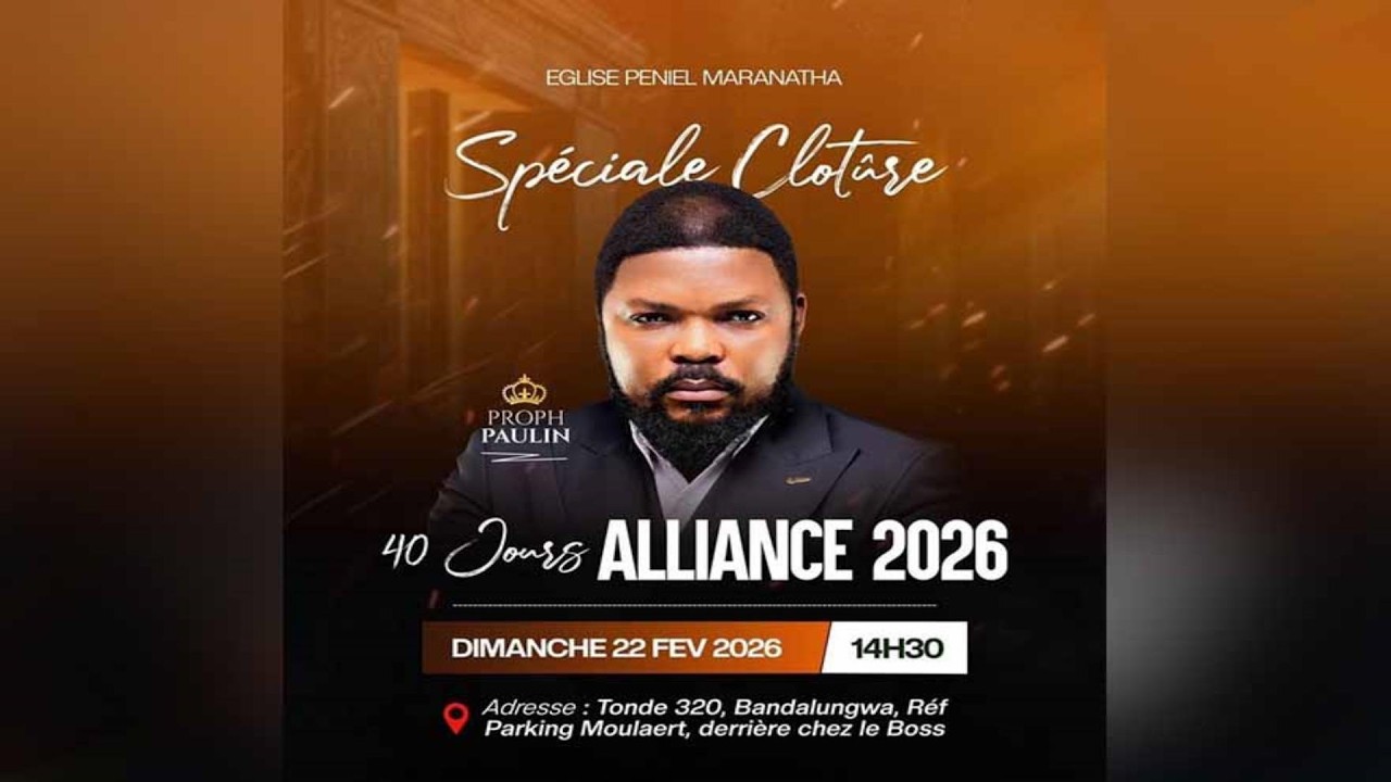 LE RENOUVELLEMENT DE L'ALLIANCE(CLOTURE) | DIMANCHE 22 FEVRIER 2026  | PROPHETE PAULIN BAKAJIKA