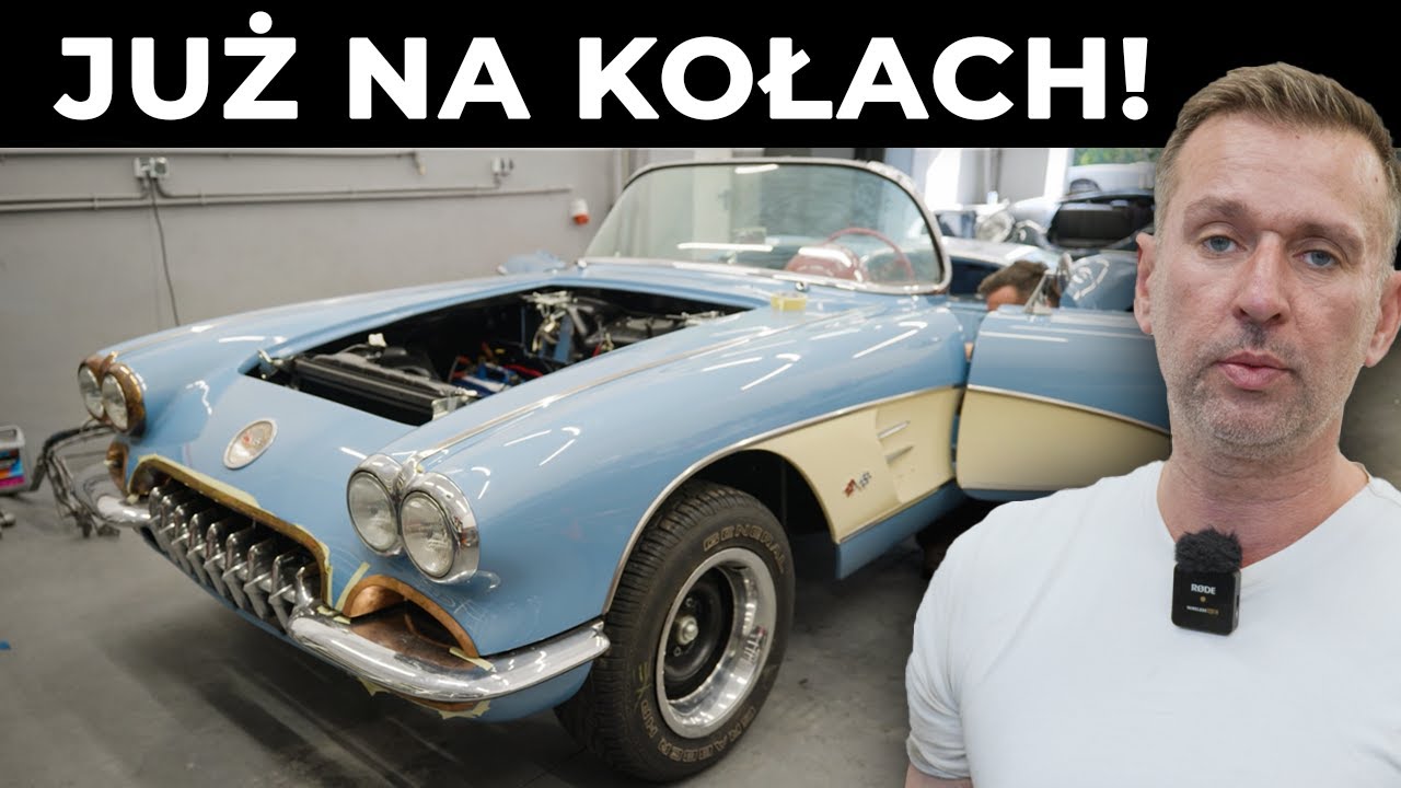 Corvette C1 RESTOMOD odc 7 | Już na kołach | Abcar Oldtimers