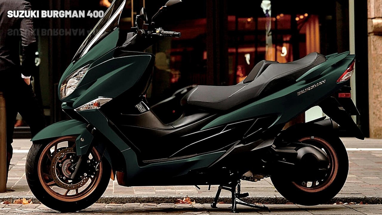 Остаётся ли Suzuki Burgman 400 2026 года королём макси-скутеров?