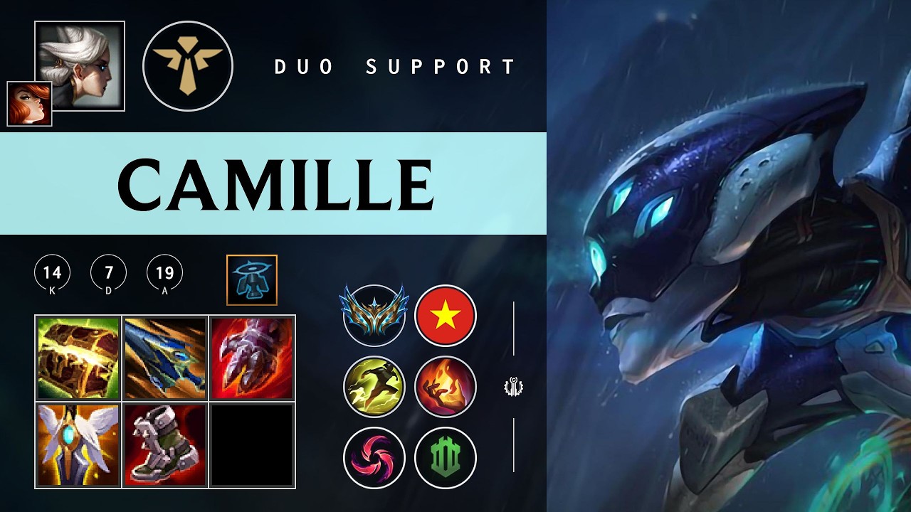 Camille Support vs Alistar - VN Challenger Patch 26.06
