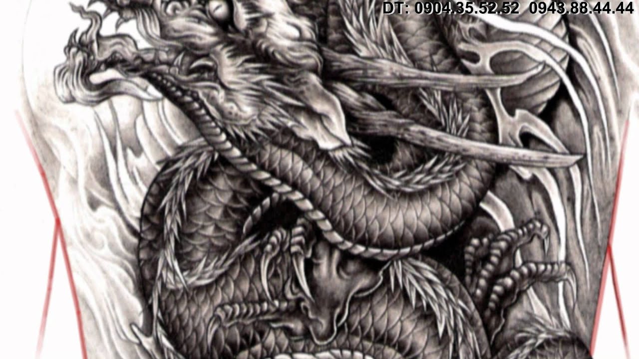 TATTOO FLASH DRAGON PENCIL by artist: Hung_KTS( tattoo viet nam)