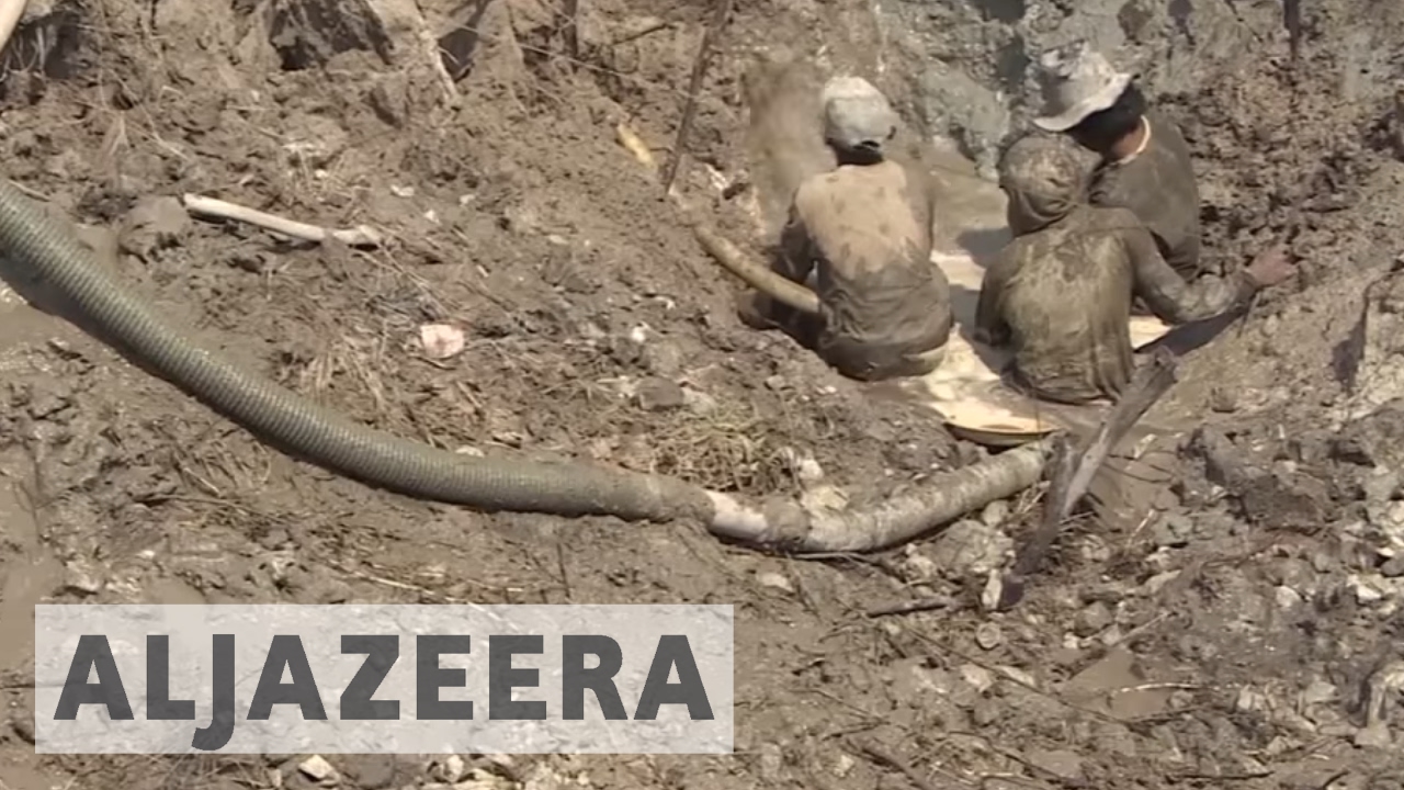 Indonesia's environment devastated by illegal mining