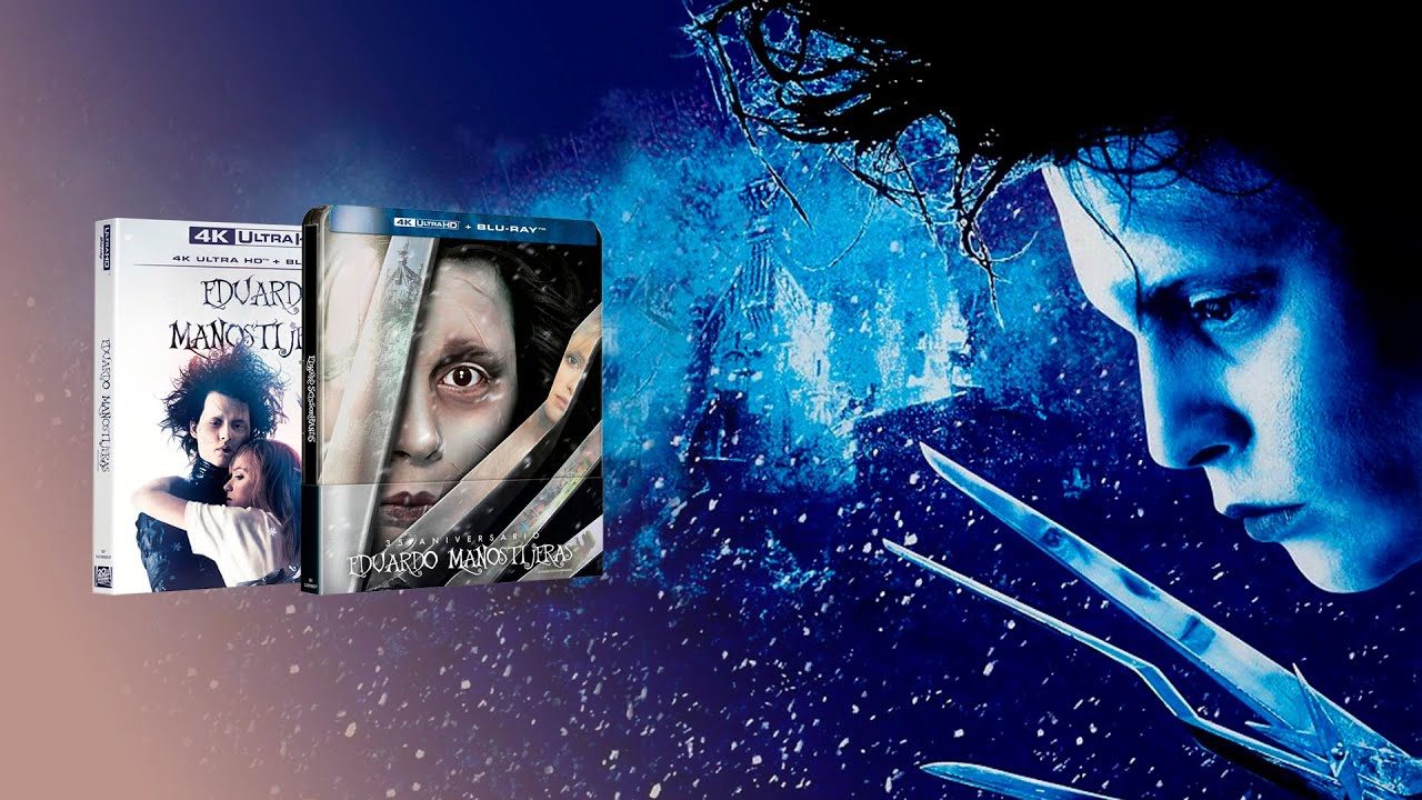 Unboxing UHD 4K: Steelbook limitado 35º aniversario + edición slipcover: 'Eduardo Manostijeras' [4K]
