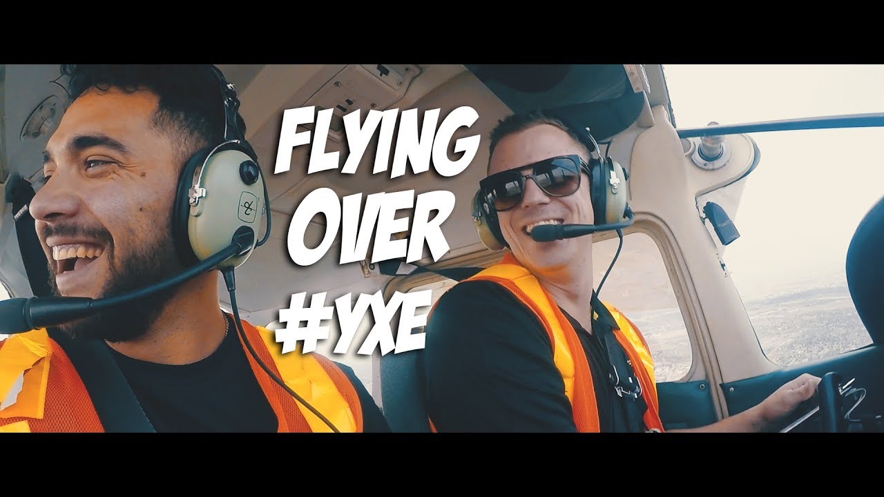 Saskatoon SK, Flying Over #YXE Batlife Vlog3