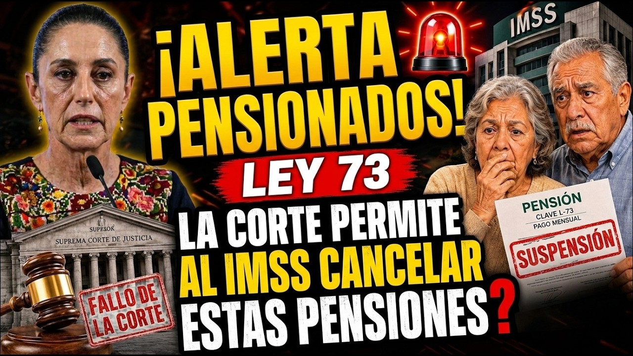 🚨 Pensionados IMSS Ley 73: Miles Podr&iacute;an Estar Cobrando Menos de lo que les Corresponde