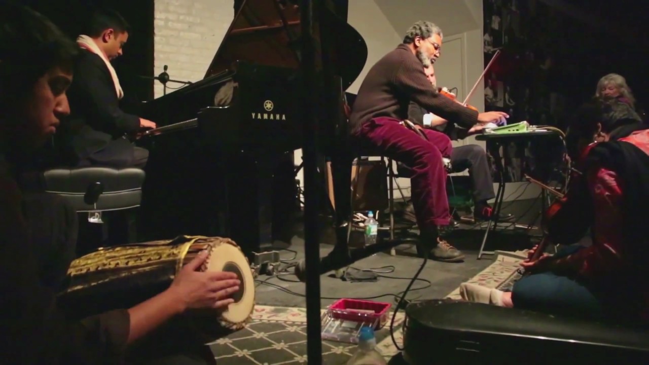 Vijay Iyer, Rajna & Anjna Swaminathan, Mat Maneri, Graham Haynes - at The Stone - Jan 21 2015
