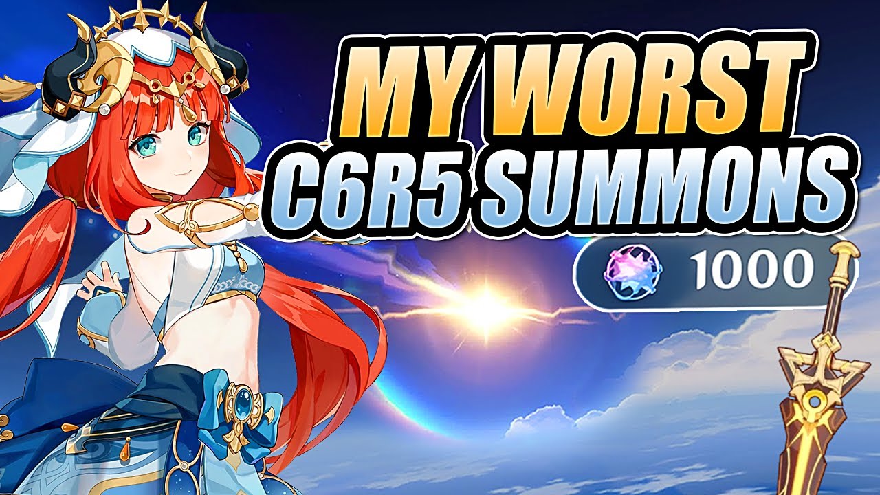 When 1000 SUMMONS For C6R5 Nilou Isn't Enough... (3.1 Genshin)