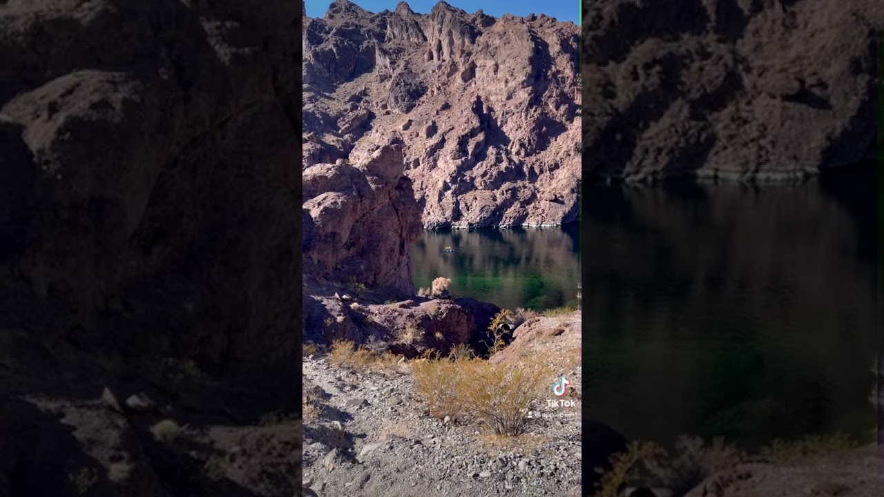 Backpacking Arizona hotspring