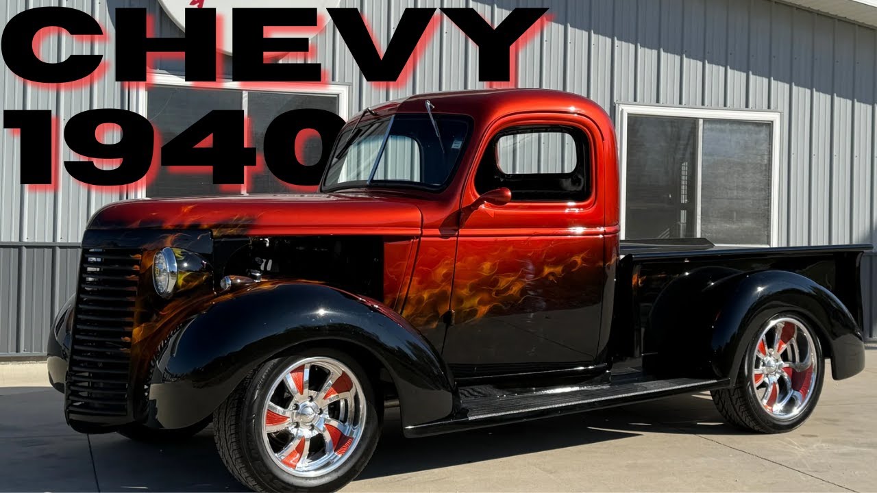 Грузовик Chevy 1940 года продаётся в Coyote Classics
