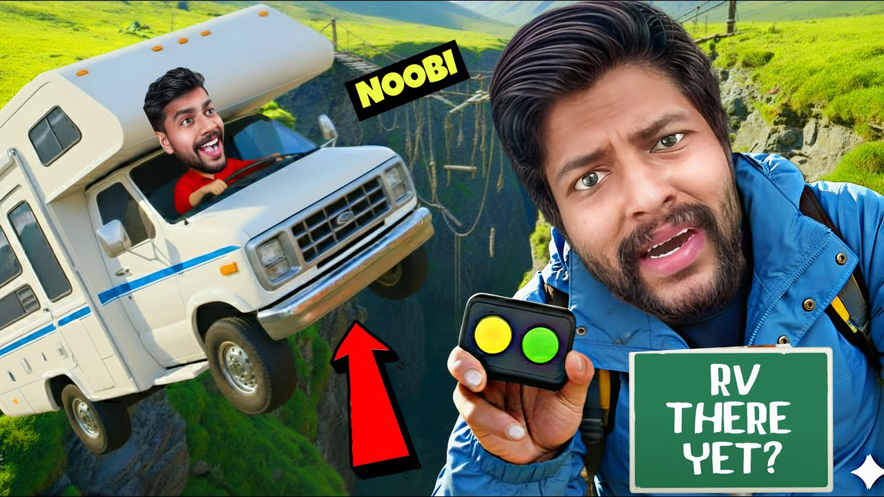 The MOST INTENSE bridge we’ve ever crossed😭!! RV There Yet