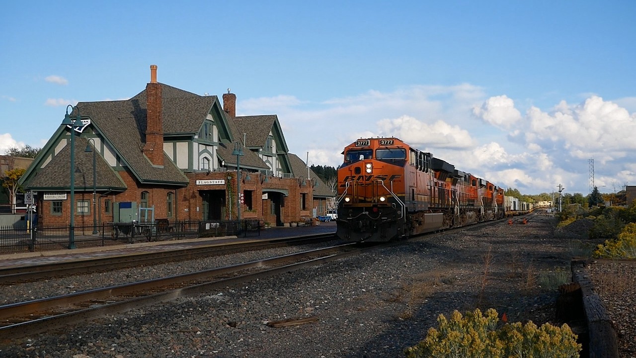 Military train in Flagstaff AZ
