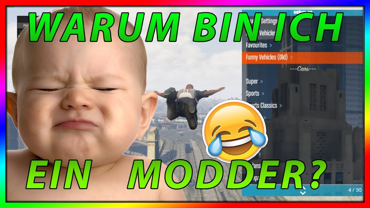 KIND DENKT ER WÄRE MODDER #2 😂 ( GTA 5 ONLINE MOD MENU TROLLING ) | FUN MOD LOBBY German/ Deutsch