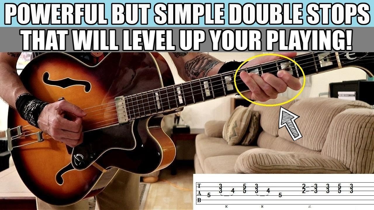 Swanky Swing Blues in G - Guitar Lesson with TABS!