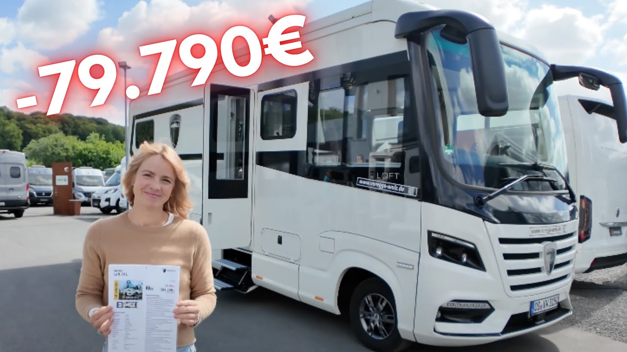 -79.790 € Luxuswohnmobil Morelo Loft 79 L: LKW-Technik, Slide-Out & 5-Sterne-Luxus