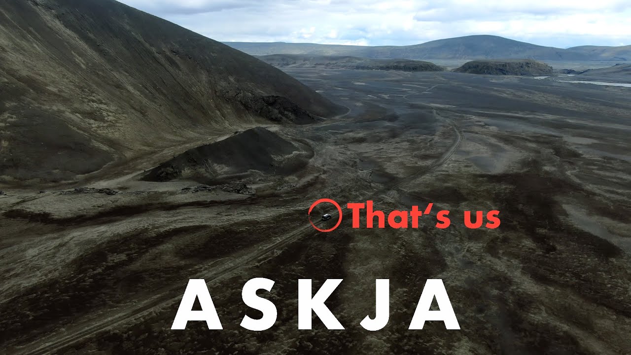 ASKJA: Езда по действующему ВУЛКАНУ!