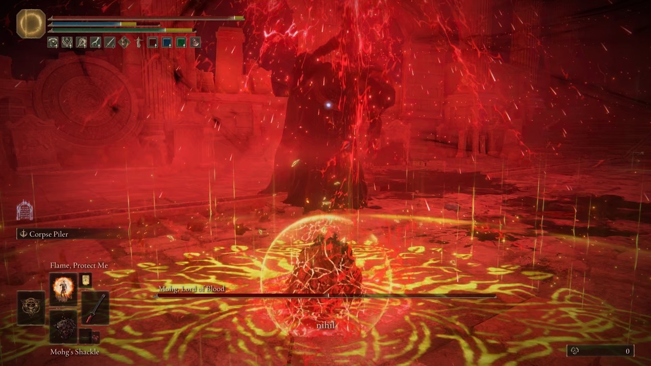 Elden Ring - Mohg Boss Fight - No sumons, no spirit ashes