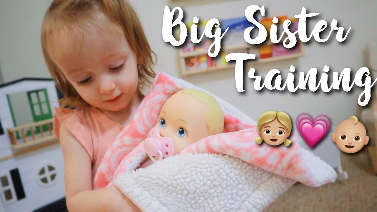 Practicing To Be A Big Sister! | Teen Mom Vlog