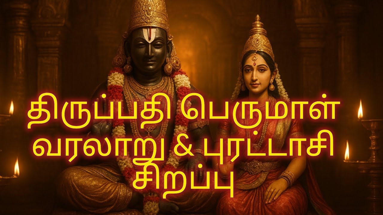 திருப்பதி பெருமாள் வரலாறு & புரட்டாசி சிறப்பு 🌸 | Tirupati Perumal History
