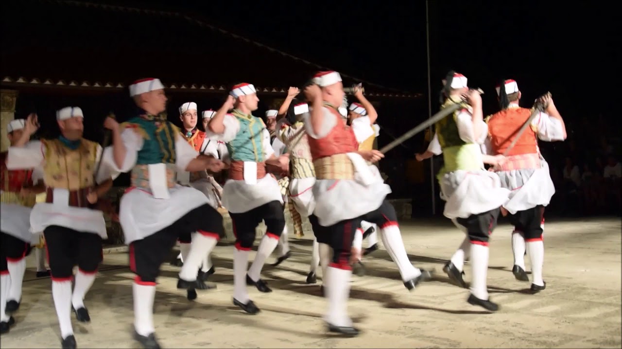 Wyspa  Korčula, Blato - taniec kumpanija 2018