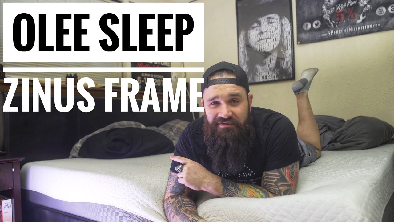 Olee Sleep Mattress & Zinus Bed Frame Review | 1 YEAR LATER