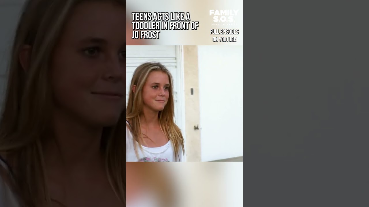 Teen acts like a toddler in front of Jo Frost! #supernanny #jofrost