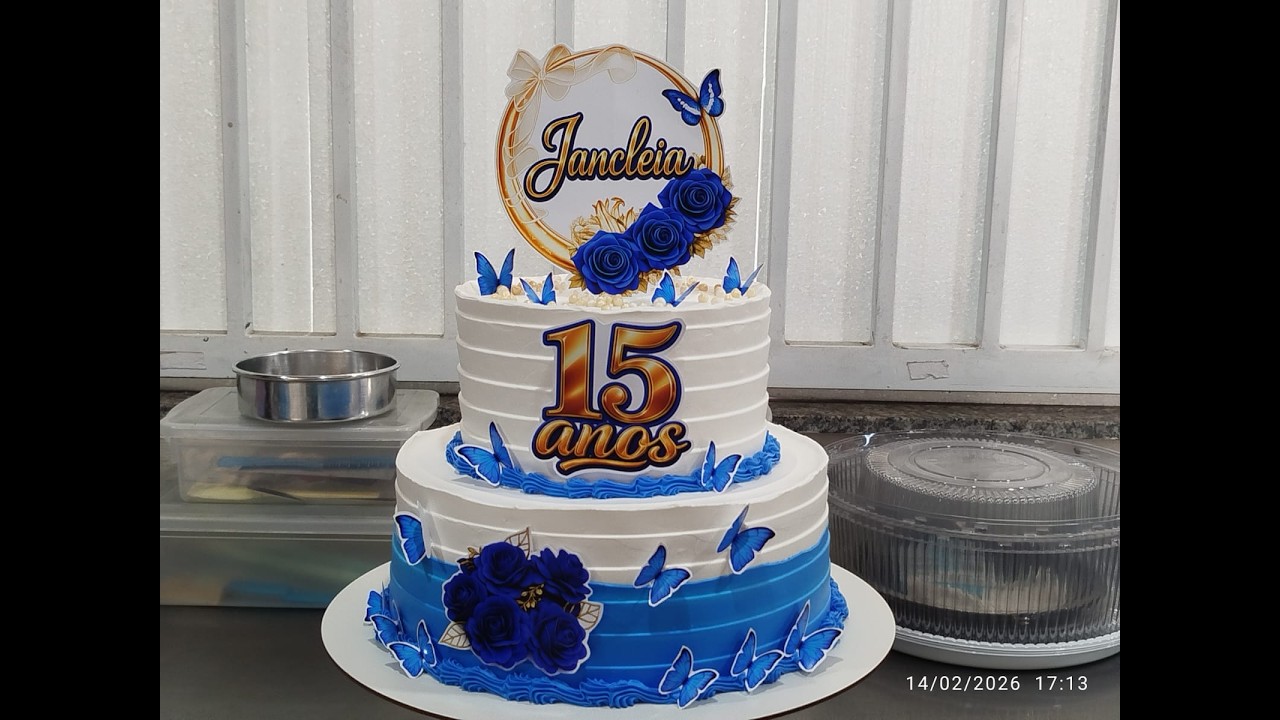 Bolo de 15 anos