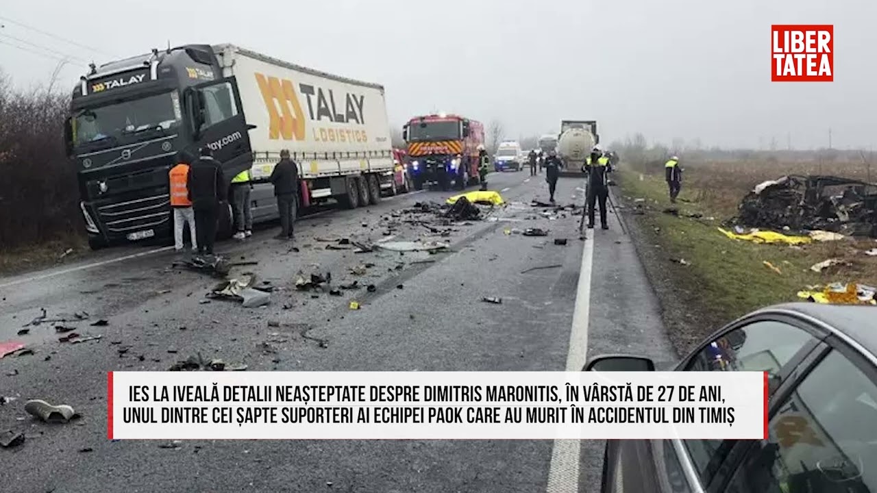Tatăl unuia dintre cei 7 suporteri greci care au murit &icirc;n accidentul din Timiș s-a...|Libertatea