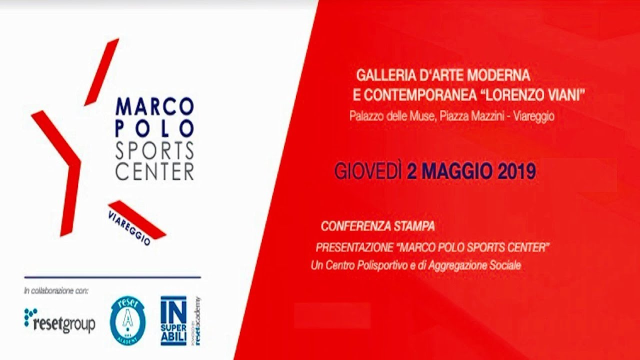 Marco Polo Sports Center - La presentazione alla citt&agrave; - 02/05/19