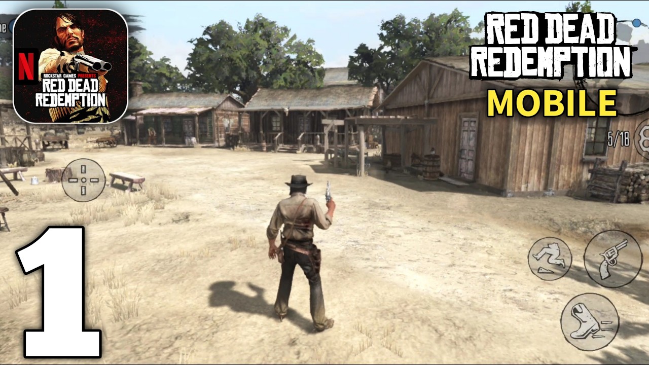 Прохождение игры Red Dead Redemption Mobile на Netflix, часть 1 (Android/iOS)
