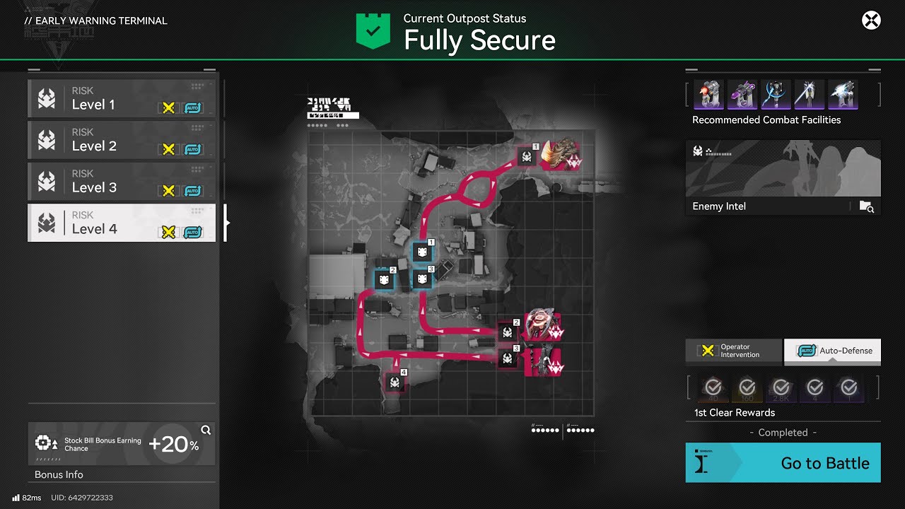 Originium Science Park Early Warning Terminal Risk Level 4 [Arknights: Endfield]