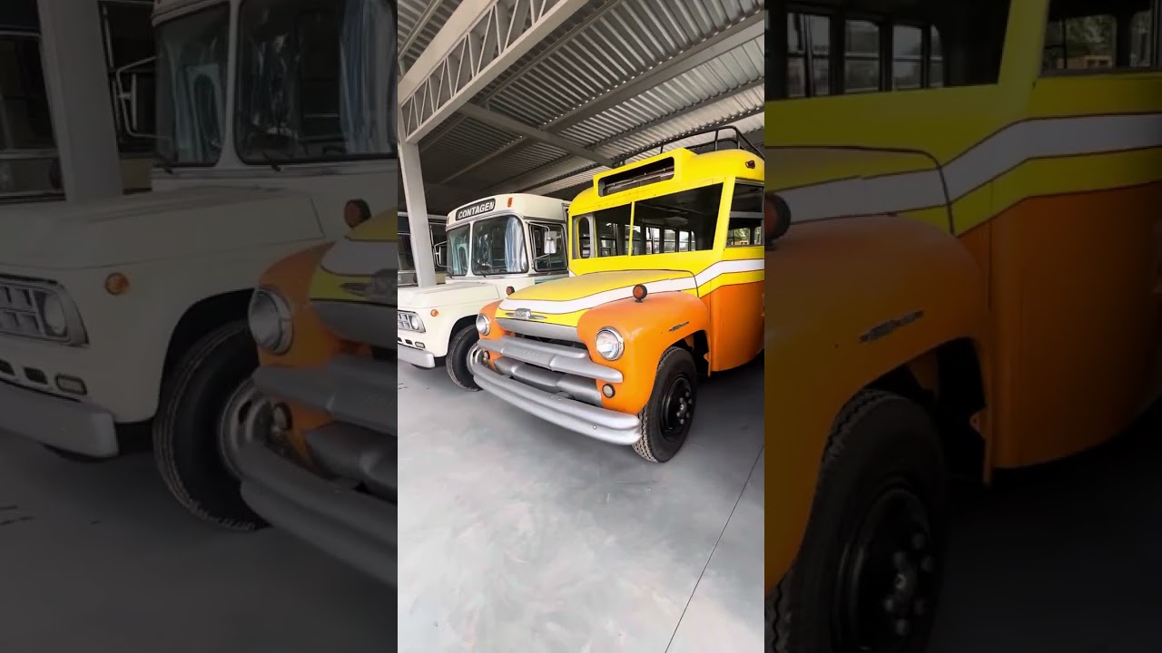 Uma coleção incrível de ônibus jardineira antigos. Parte 1 !