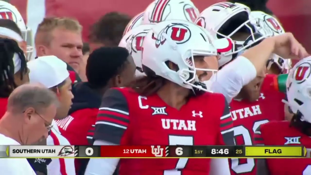 Utah's Cam Rising FIRST TOUCHDOWN after return from injury | 2024 College Football