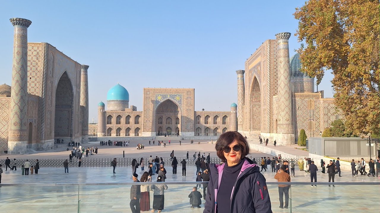 Registan Square.  Samarkand. 