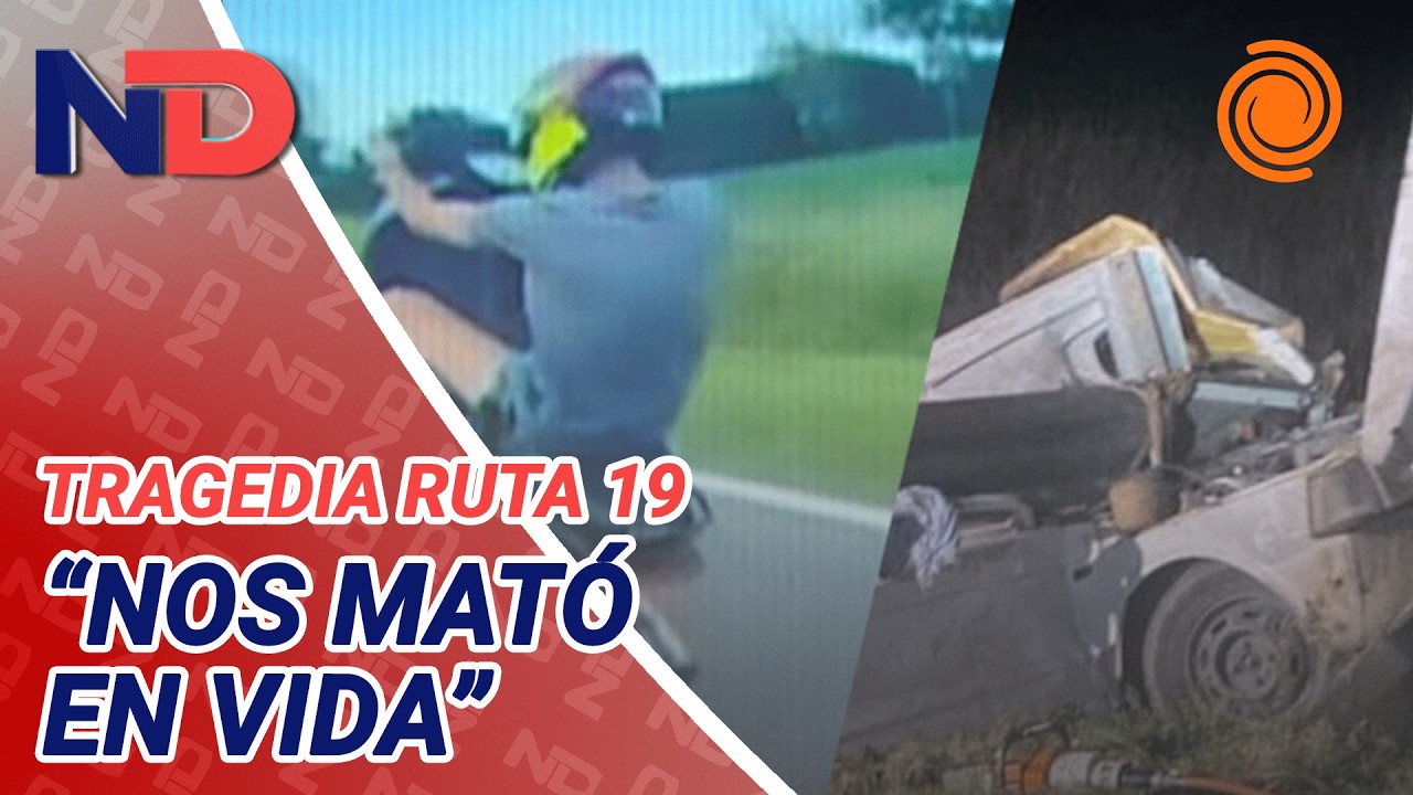 Chocó y mató a una familia en la Ruta 19 y lo liberaron: ahora se filma en la ruta haciendo piruetas