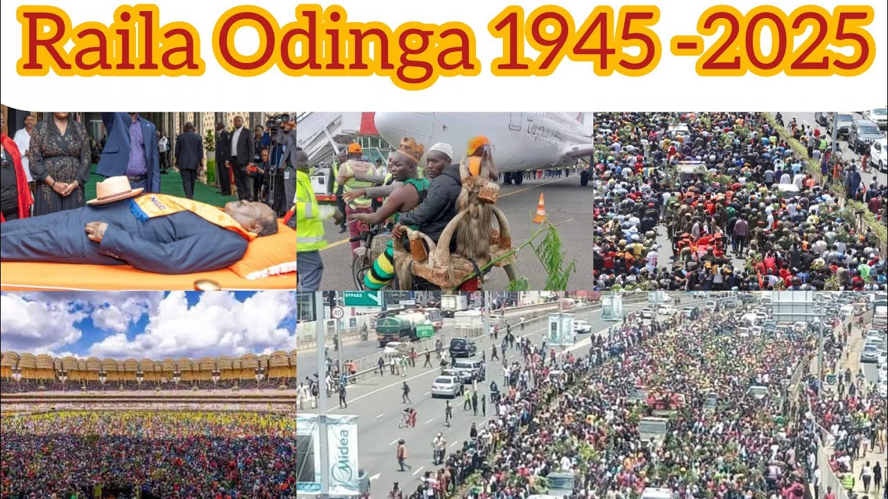Farewell Raila Odinga: A Legend’s Final Journey 🇰🇪🕊️
