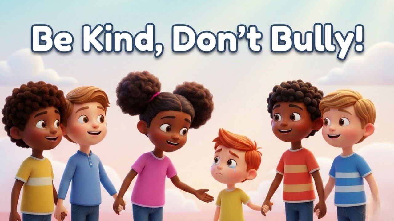 Be Kind, Don’t Bully! | Anti-Bullying Song for Kids | Kindness & Friendship Song
