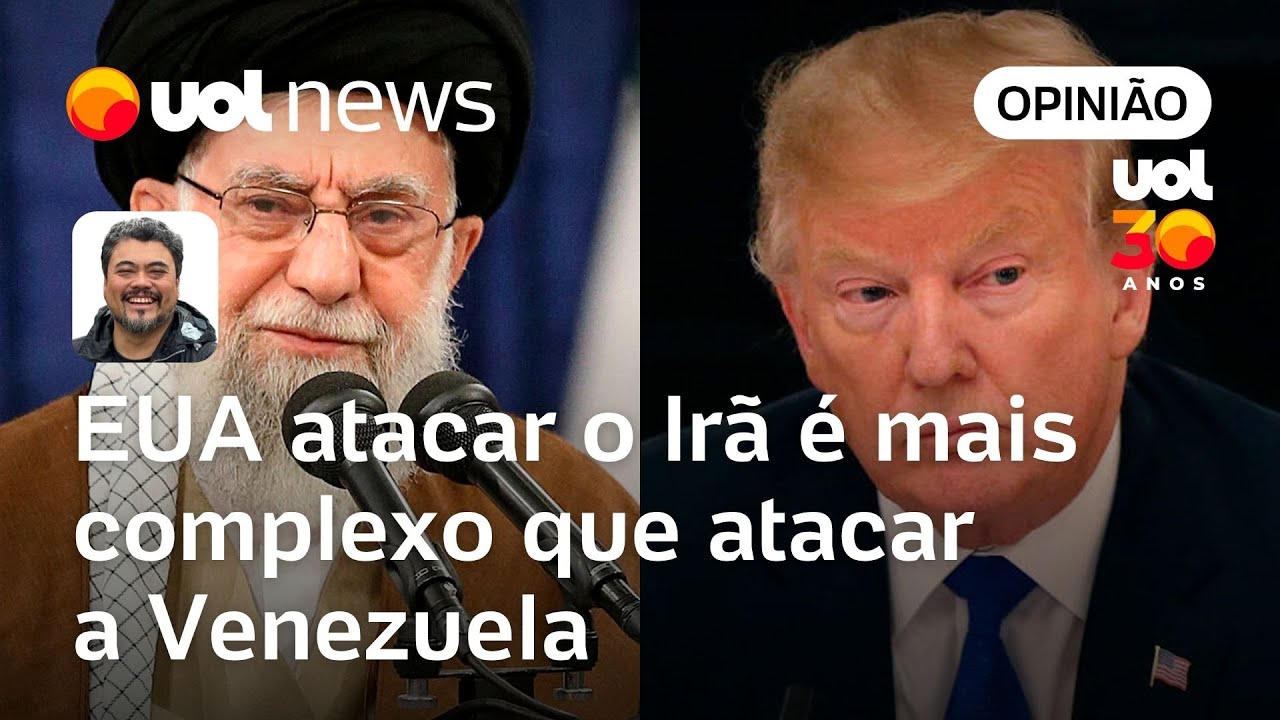 EUA atacar o Ir&atilde; &eacute; diferente de atacar a Venezuela; a situa&ccedil;&atilde;o &eacute; muito mais complexa | Sakamoto
