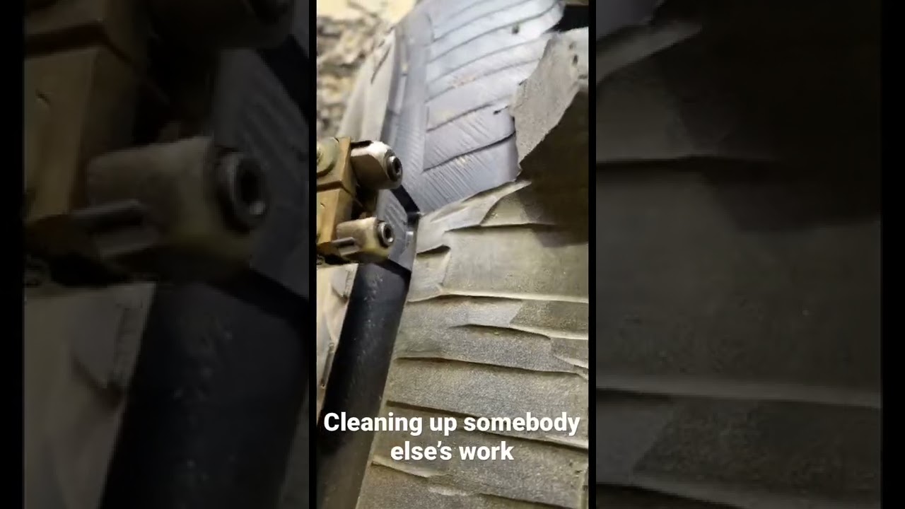 Fixin somebody&rsquo;s mess #boggers #cuttires #tiregrooving #dirtdrags #shorts