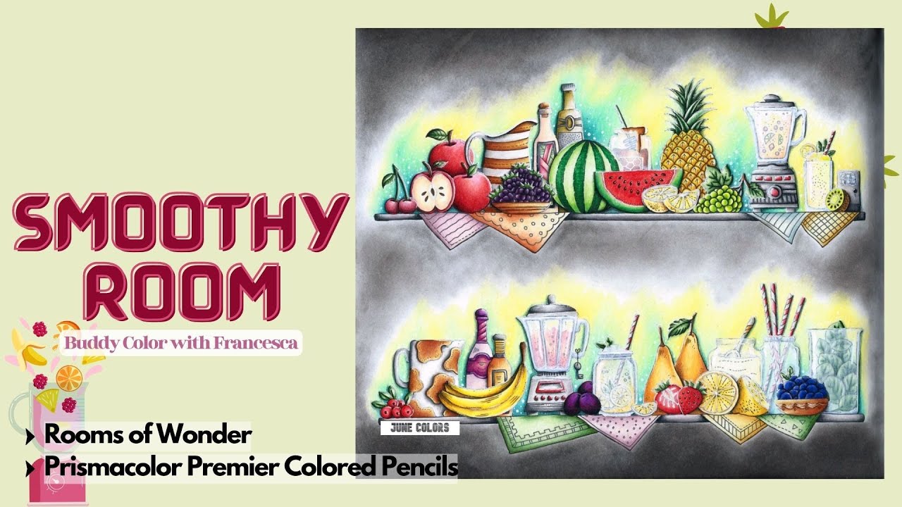 Smoothy Room 🍓 | Color Along