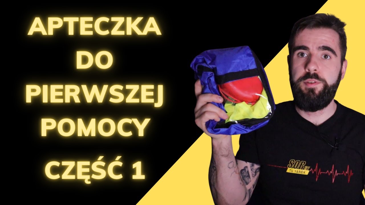 Apteczka do pierwszej pomocy #1 - bezpieczeństwo!