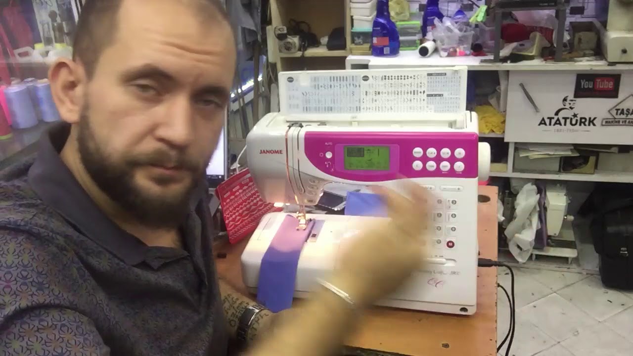 Janome MC5900QC Dikiş Nakış Piko Makinesi