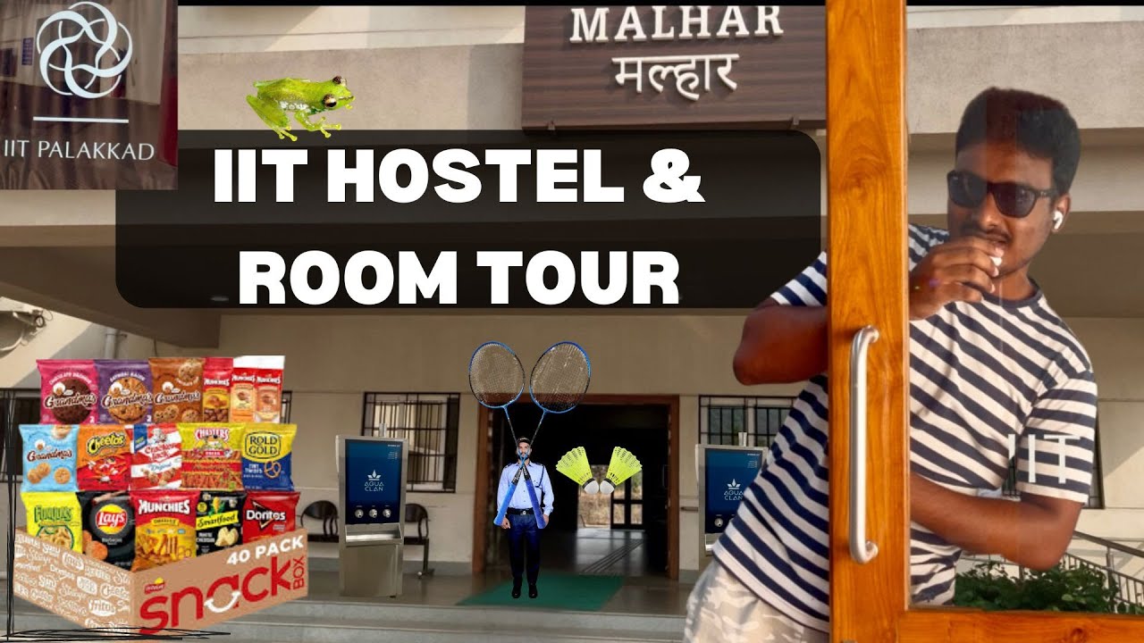 IIT Hostel and Room tour తెలుగులో  |IIT palakkad |vlog13