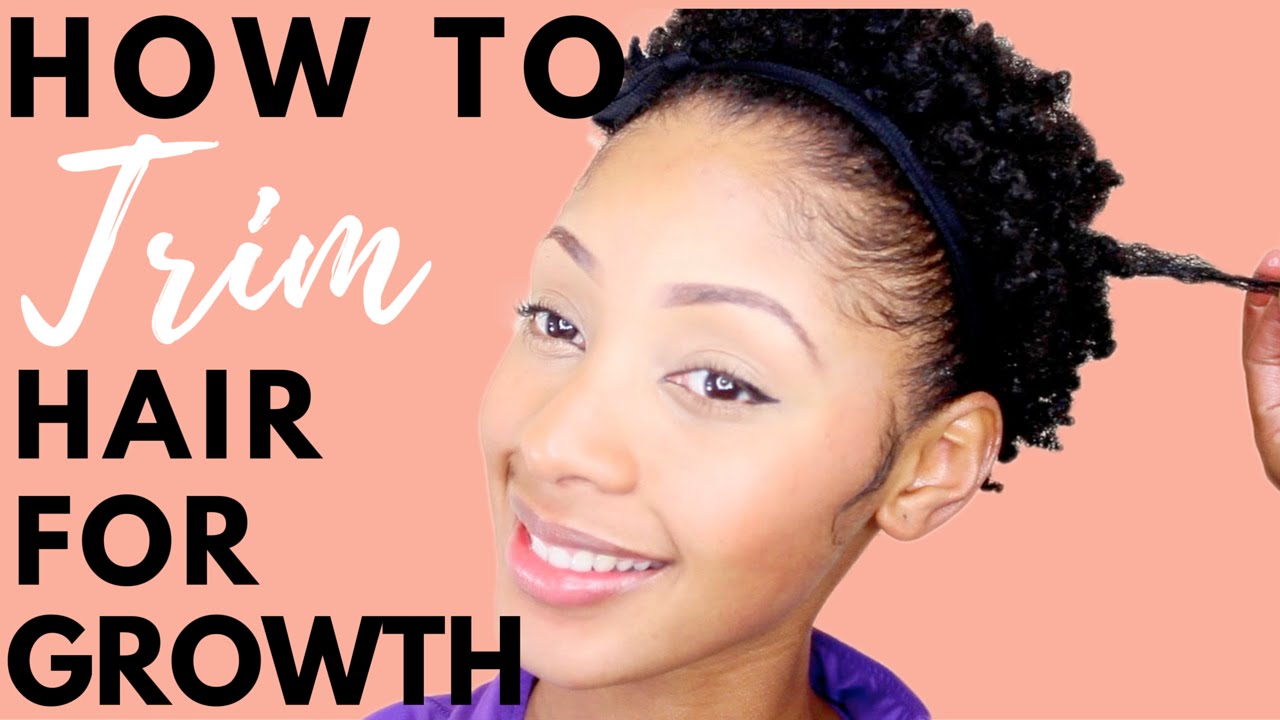 How To Trim Your Natural Hair for Hair Growth
