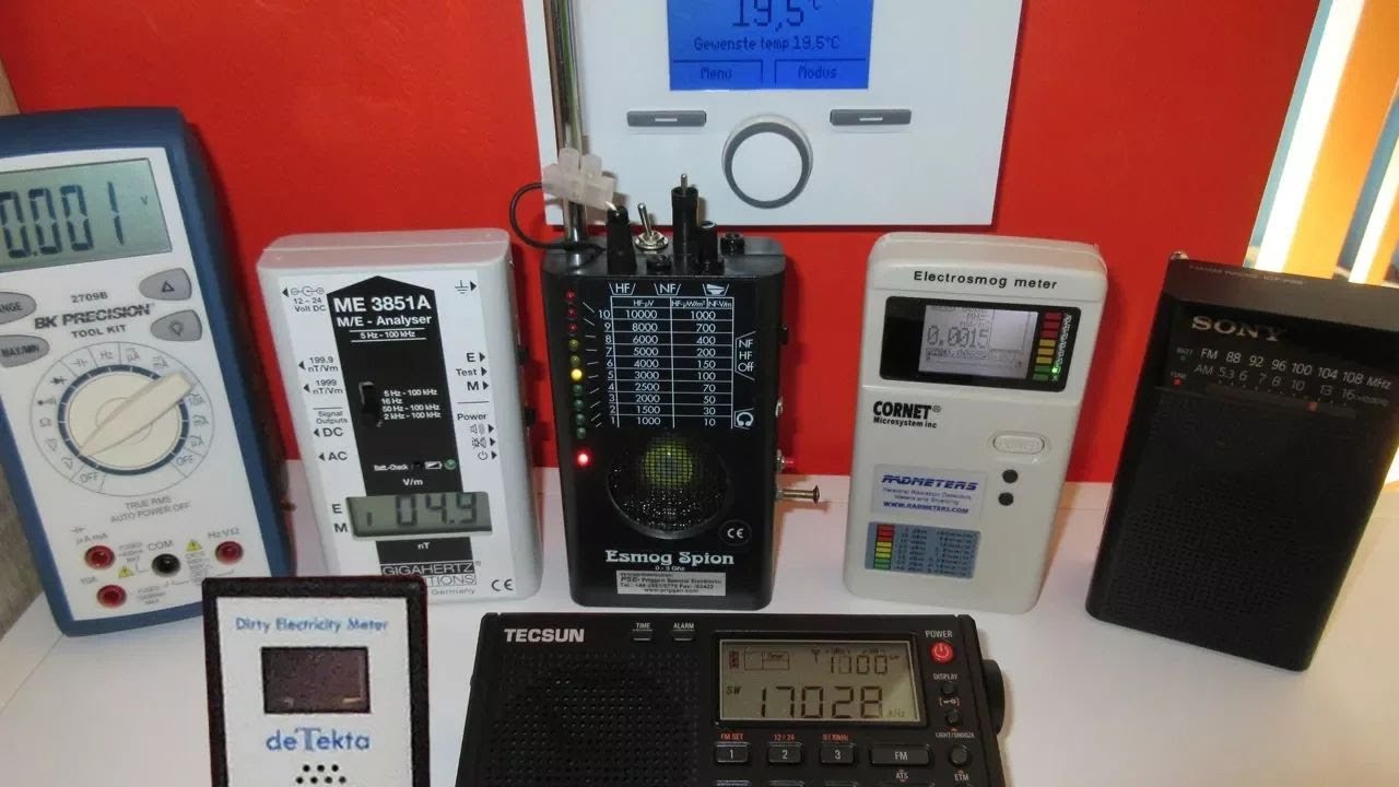 Boiler & thermostat EMF - Dirty Electricity ---------------- (Part1) ------- (2018)