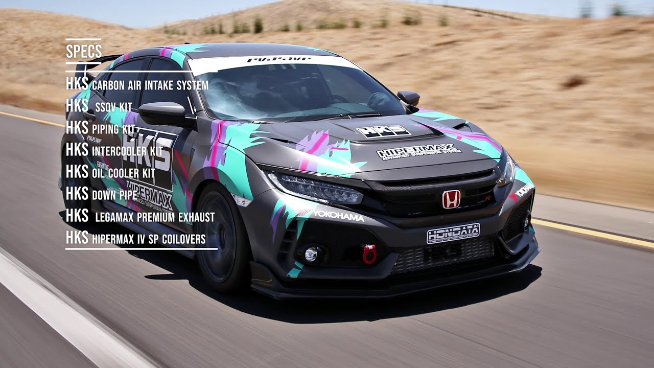 This Is What the HKS Civic Type R Sounds Like!