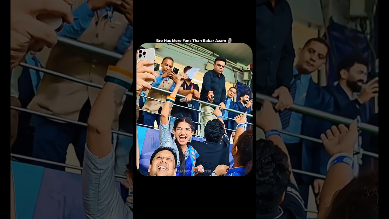 Jay Shah Fan Following Day By Day 💀 #jayshah #babarazam #iccchairman #indvswi #indvseng #t20wc2026